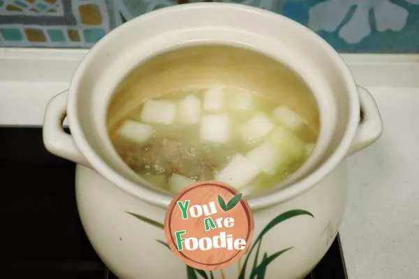 Winter melon soup