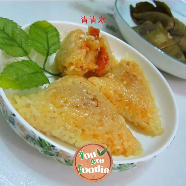 Glutinous rice dumpling leaf meat