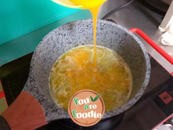 [baby food] 10m+, COD egg yolk iron noodles