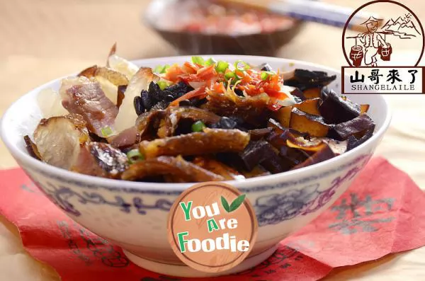 [method of preserved meat] steamed with preserved meat
