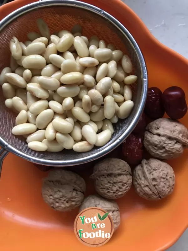 Jujube walnut soybean milk