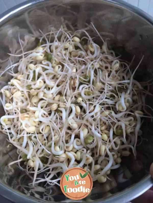 Domestic rapid sprouting method