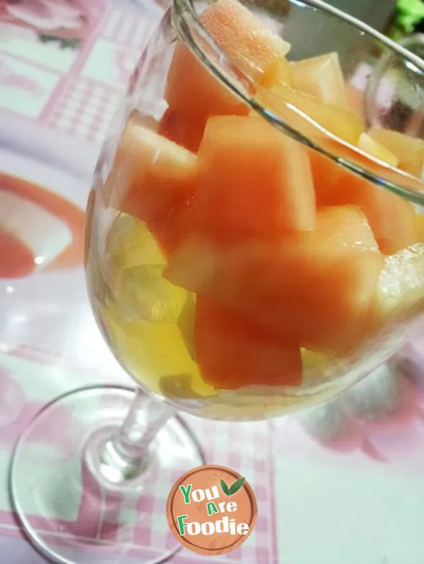 Peach-crystal-jelly-cup