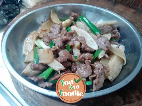 Fried-beef-with-ginger