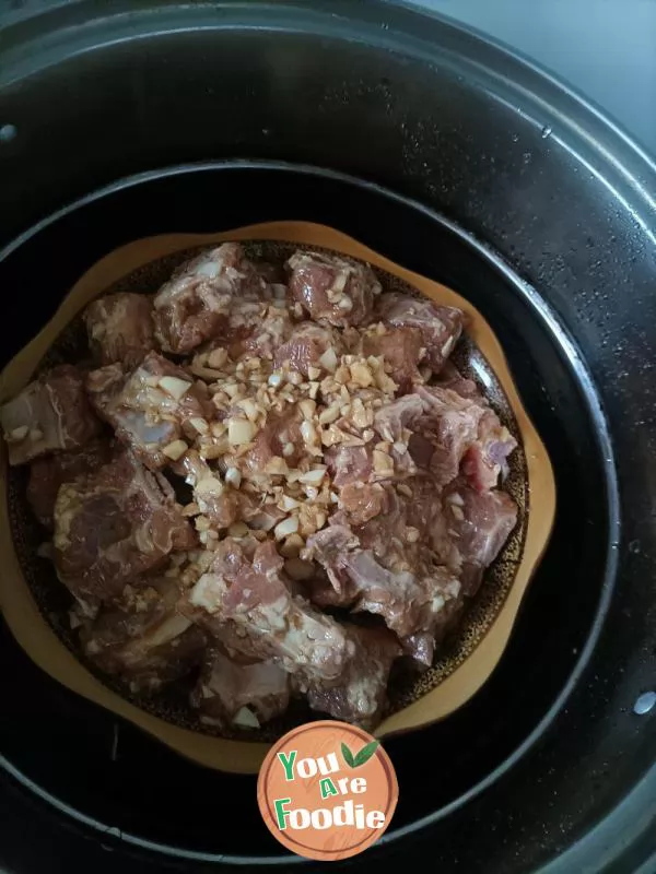 Spare Ribs with Minced Garlic and Black Bean Sauce