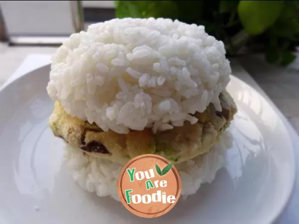 Rice hamburger