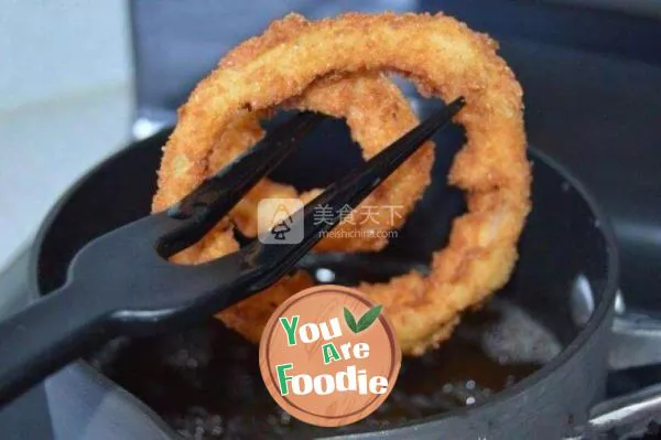 Fried onion rings