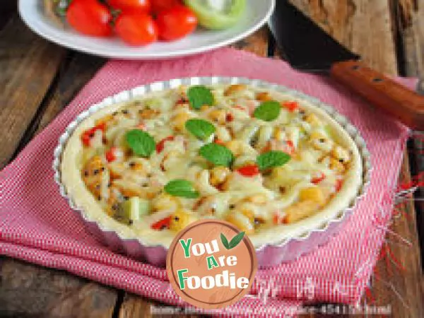 [creamy fruit pizza] - as gorgeous and delicious as spring