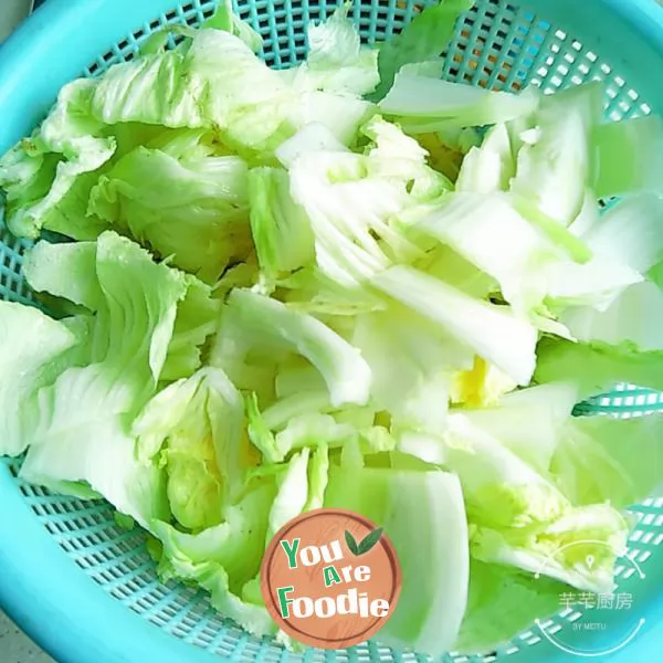 Stir fried baby cabbage