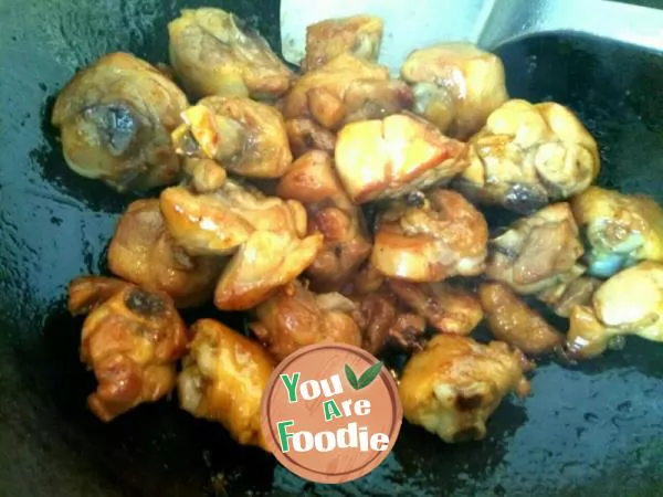 #Warm food \yellow braised chicken