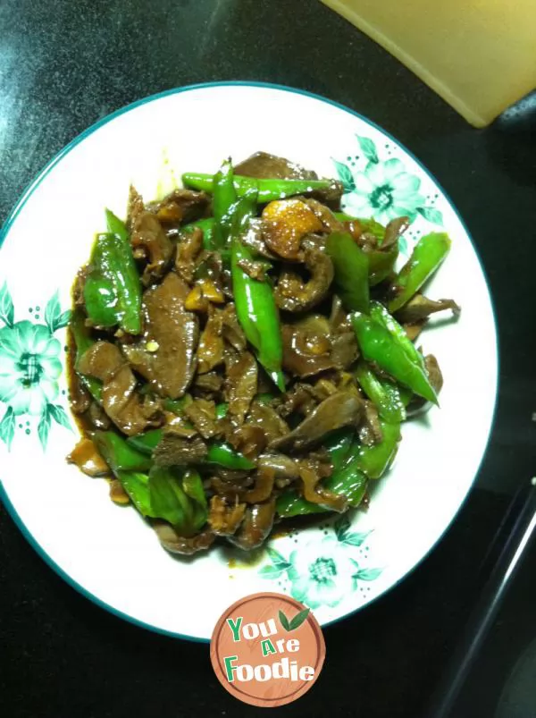 Fried-chilli-with-duck-gizzard