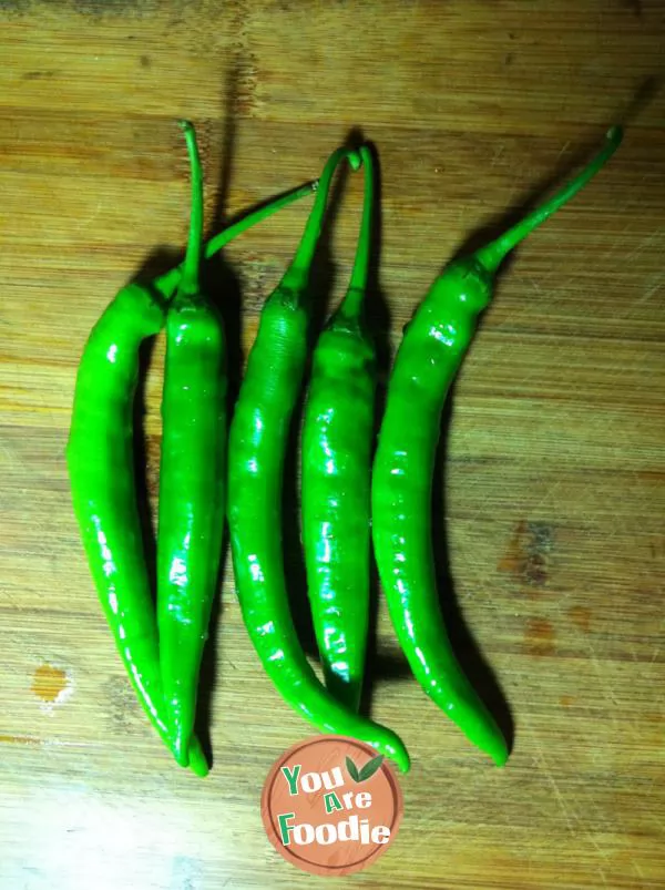 Fried chilli with duck gizzard