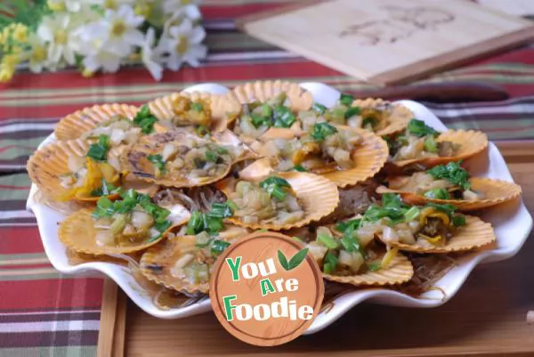 Steamed-scallops-with-vermicelli