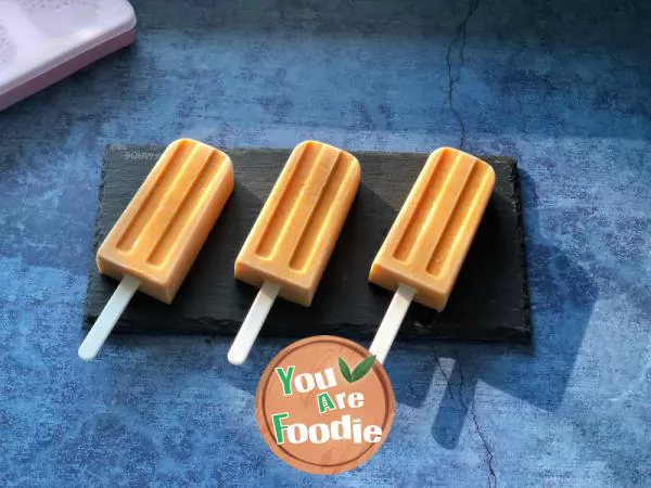 Loquat-jam-cream-popsicle