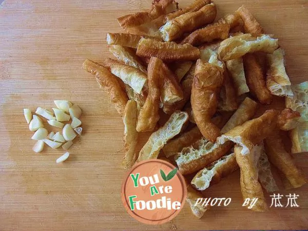 [simple home cooking series 2] fried towel gourd