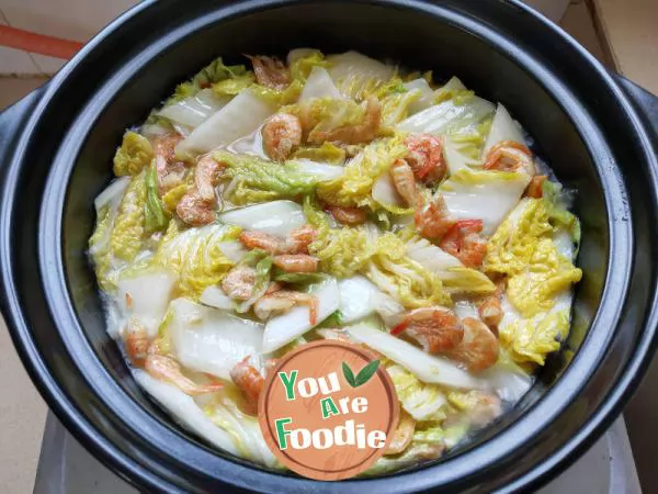 Stewed Shrimp and Cabbage