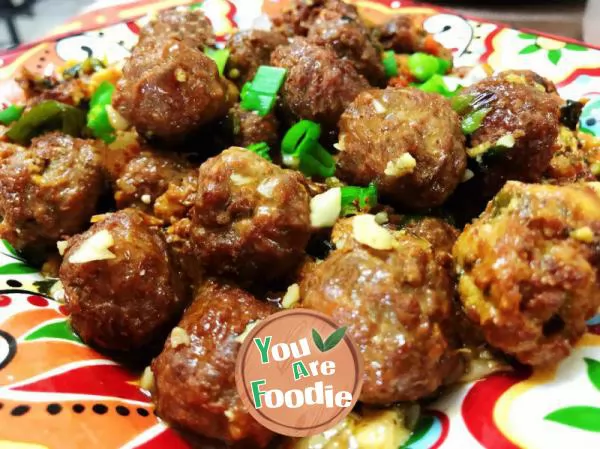 Vinegar meatballs