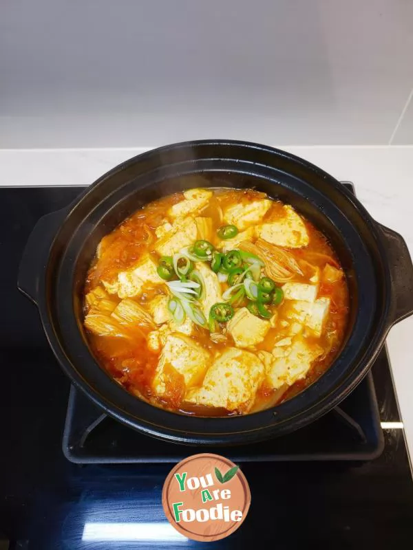 Respect for Winter~Pickled Vegetable and Tofu Pot