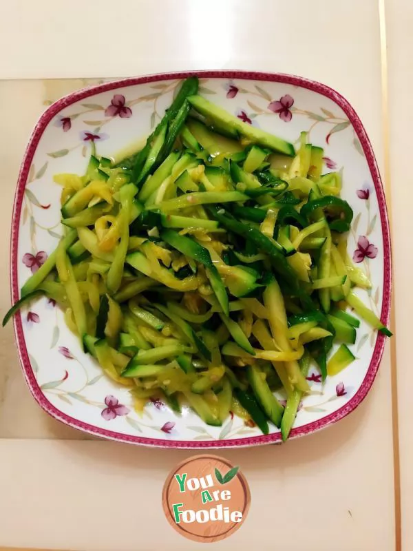 Shredded-pumpkin-with-green-pepper