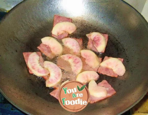 Peach Bacon