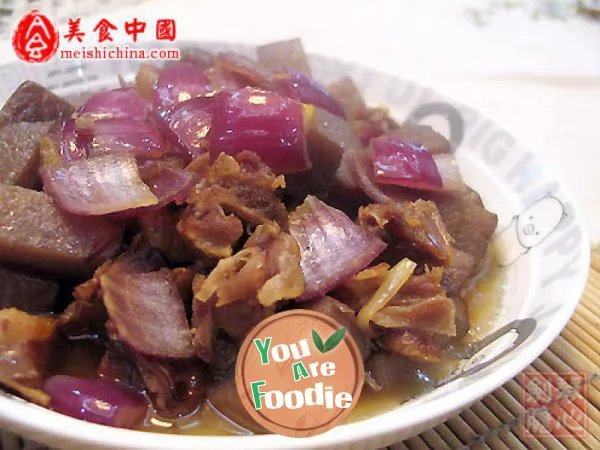 Braised-konjak-with-preserved-duck