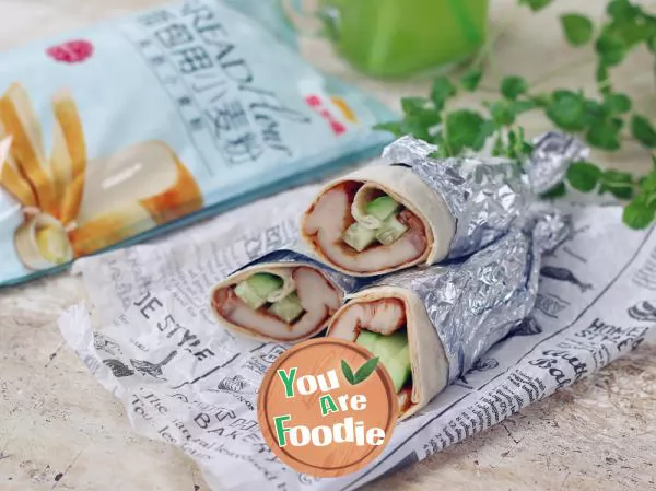 Tasty chicken rolls