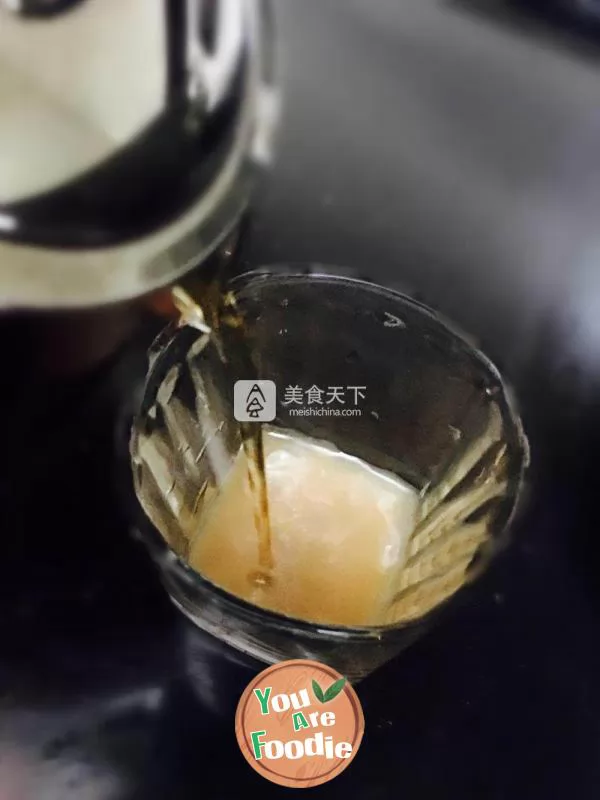 Milk covered pearl milk tea - completely homemade