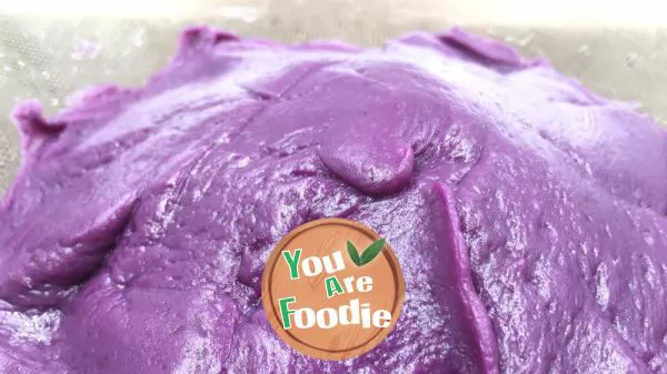 Milk flavored purple potato paste filling is easy to make and versatile.