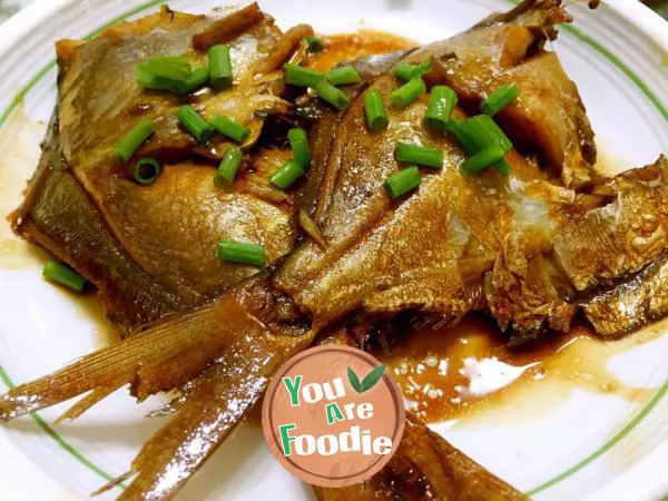 Braised-Pomfret