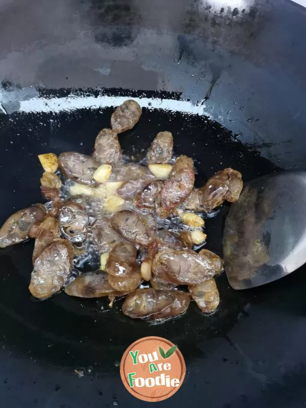 Sausage stir fried potatoes