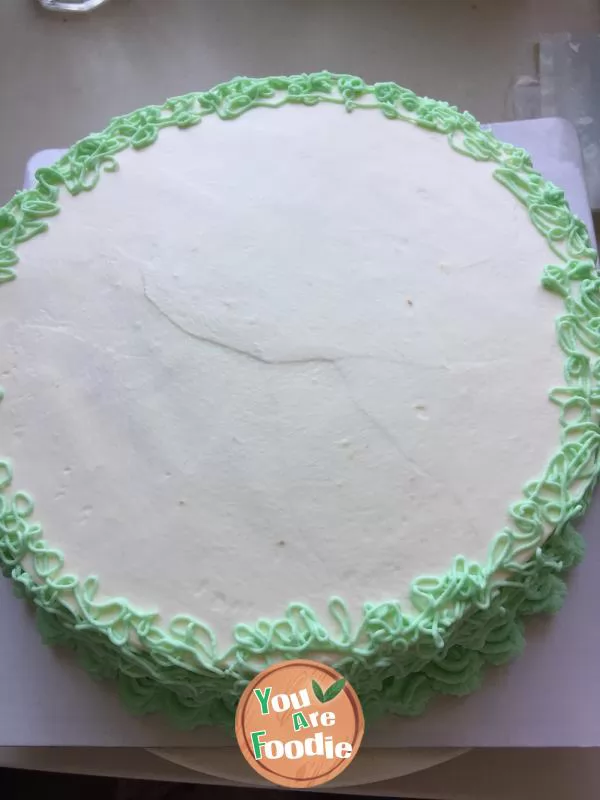 Tiger birthday cake