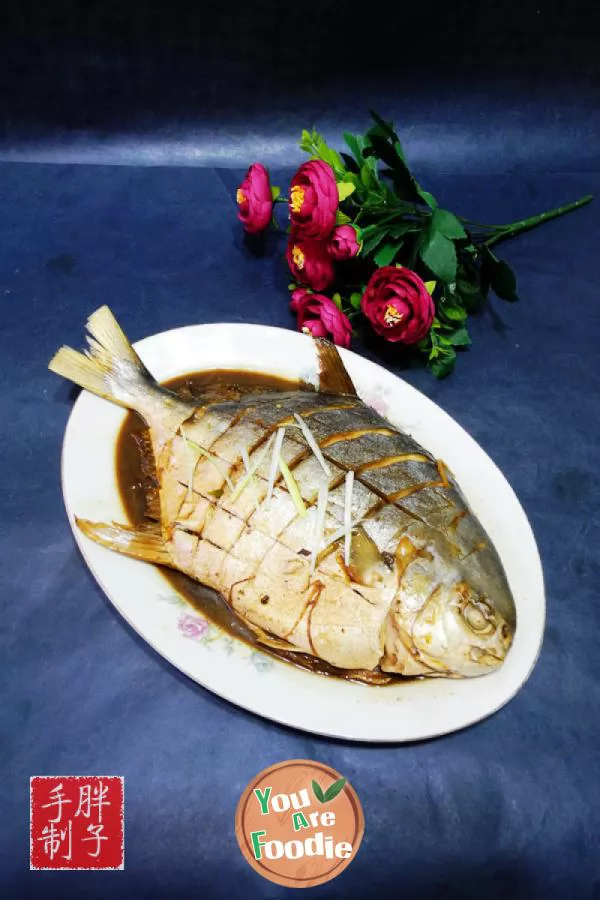 Braised Pomfret