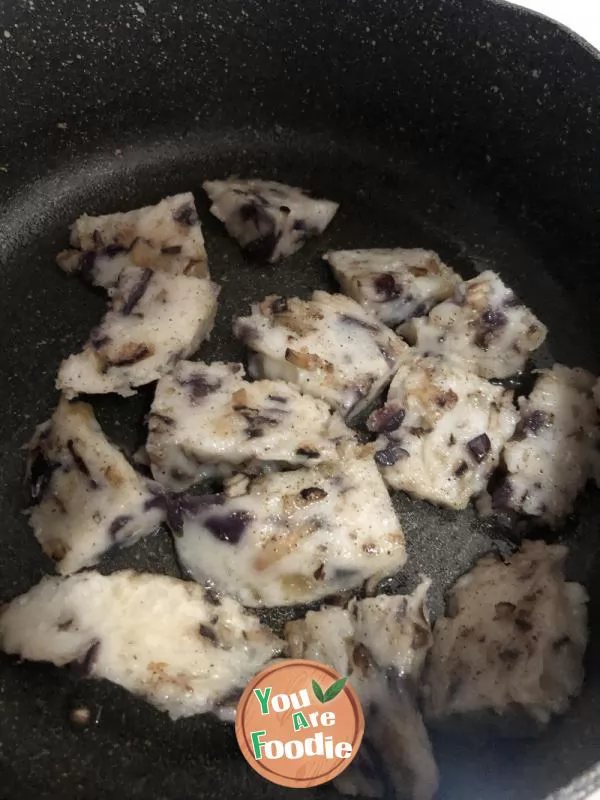 Cantonese style radish cake full of fragrance