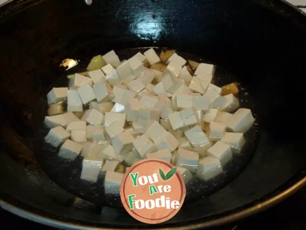 [colorful diced tofu] healthy and beautiful