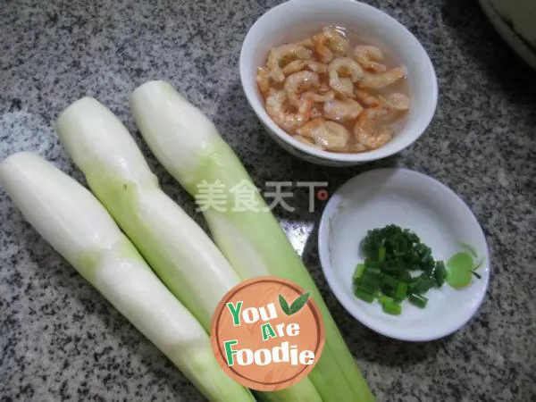 Boiled water bamboo