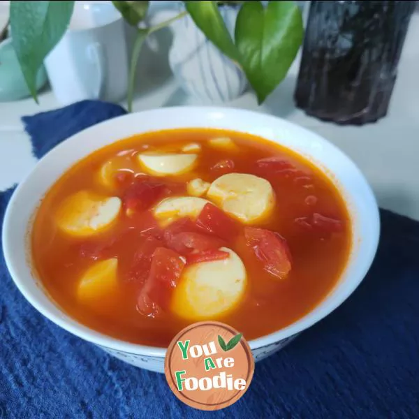 Tomato&Tofu Soup 