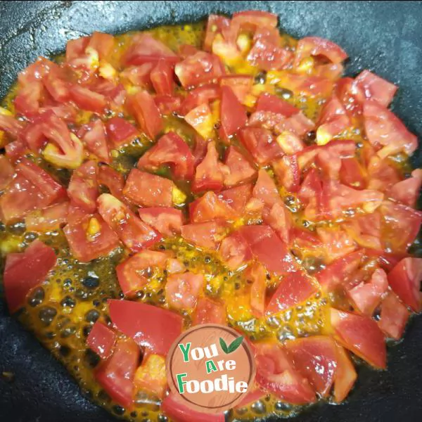 Tomato&Tofu Soup 