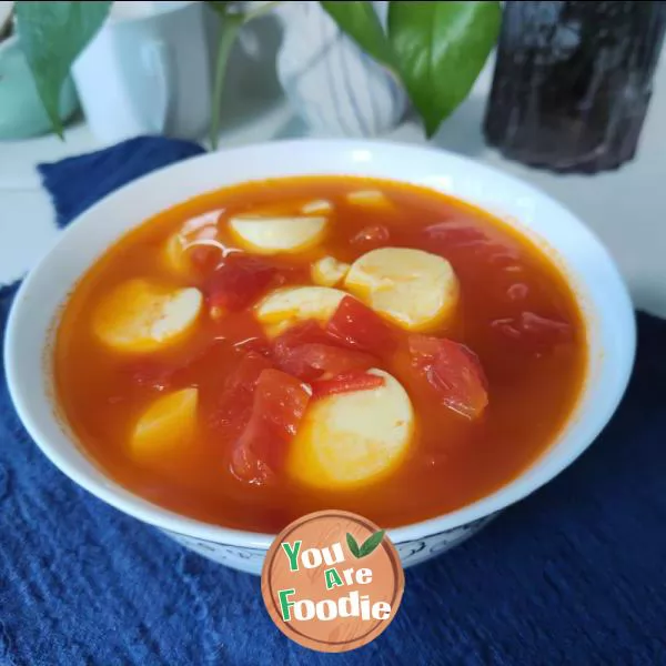 Tomato&Tofu Soup 
