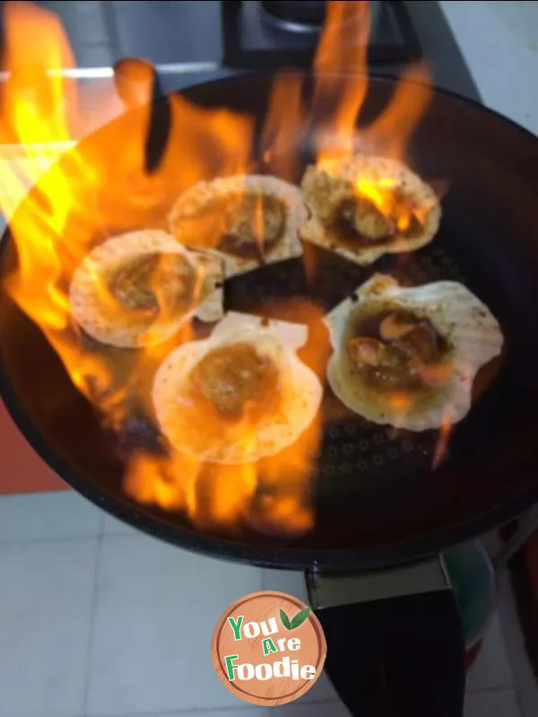 Flaming-scallop