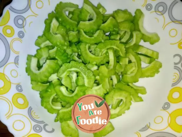 Bitter gourd salad