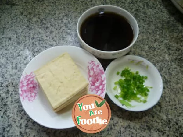 Coke dried tofu