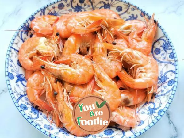 Boiled Prawns