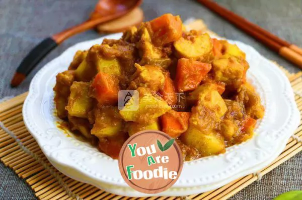 Chicken with Potato Curry