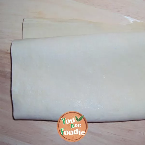 Tofu skin vegetable roll