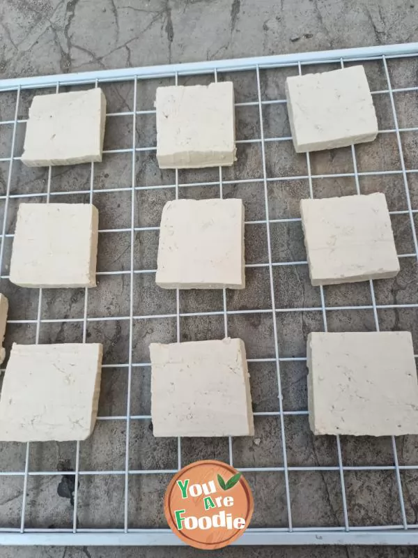 Homemade dried tofu