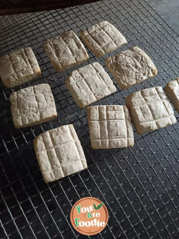 Homemade dried tofu