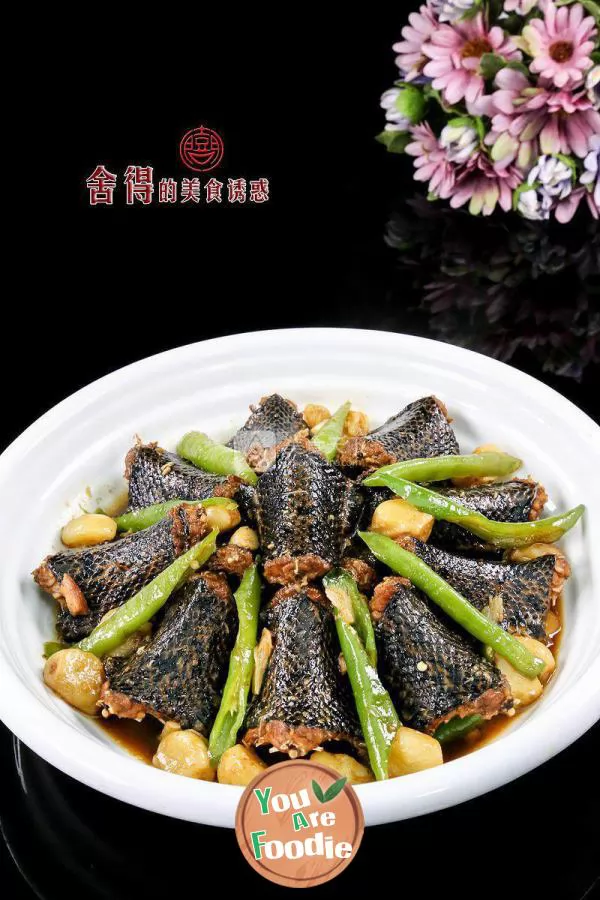 Hunan famous dish [braised snake with green pepper] with: snake killing method. Don't be timid