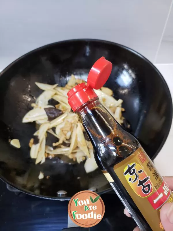 Laoshan Mat Noodles - Fried Pork with Lotus