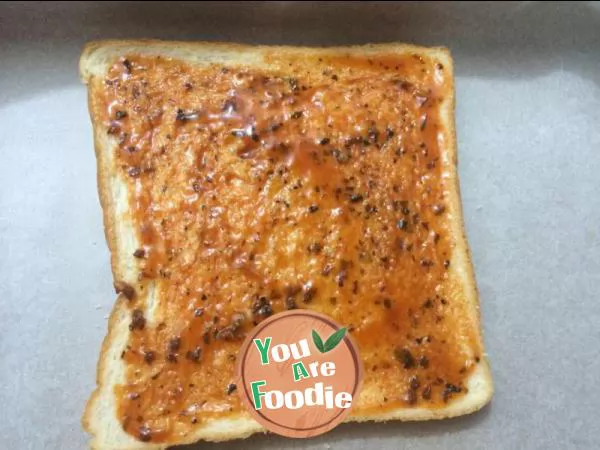 Easy to make toast pizza