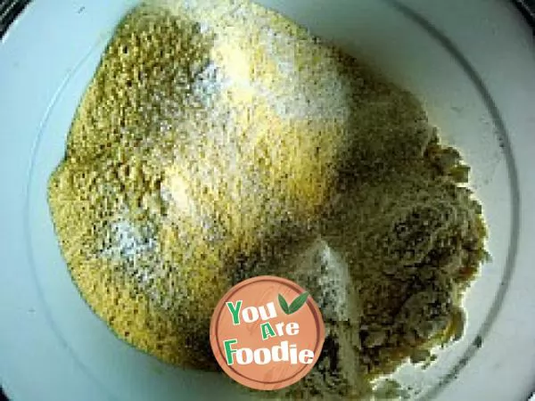 Gluttonous snack --- steamed corn cake